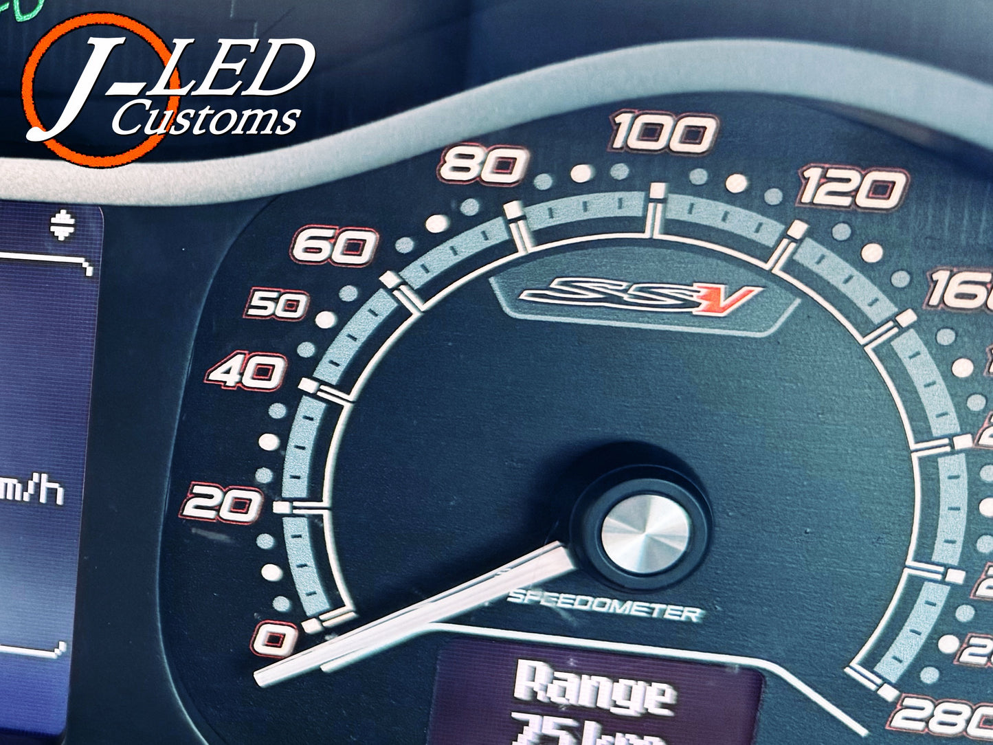 CLUSTER DIALS and BEZEL for VE COMMODORE
(HSV style) (G8, VXR8, HSV)