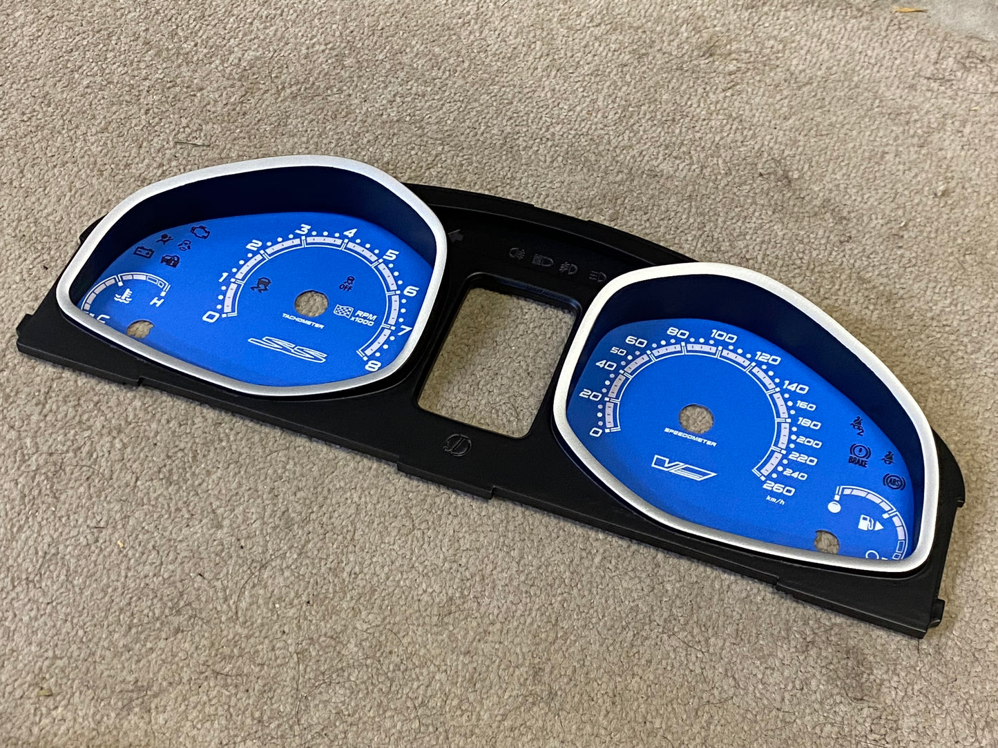 CLUSTER DIALS and BEZEL for VE COMMODORE
 (HSV style) (G8, VXR8, HSV)