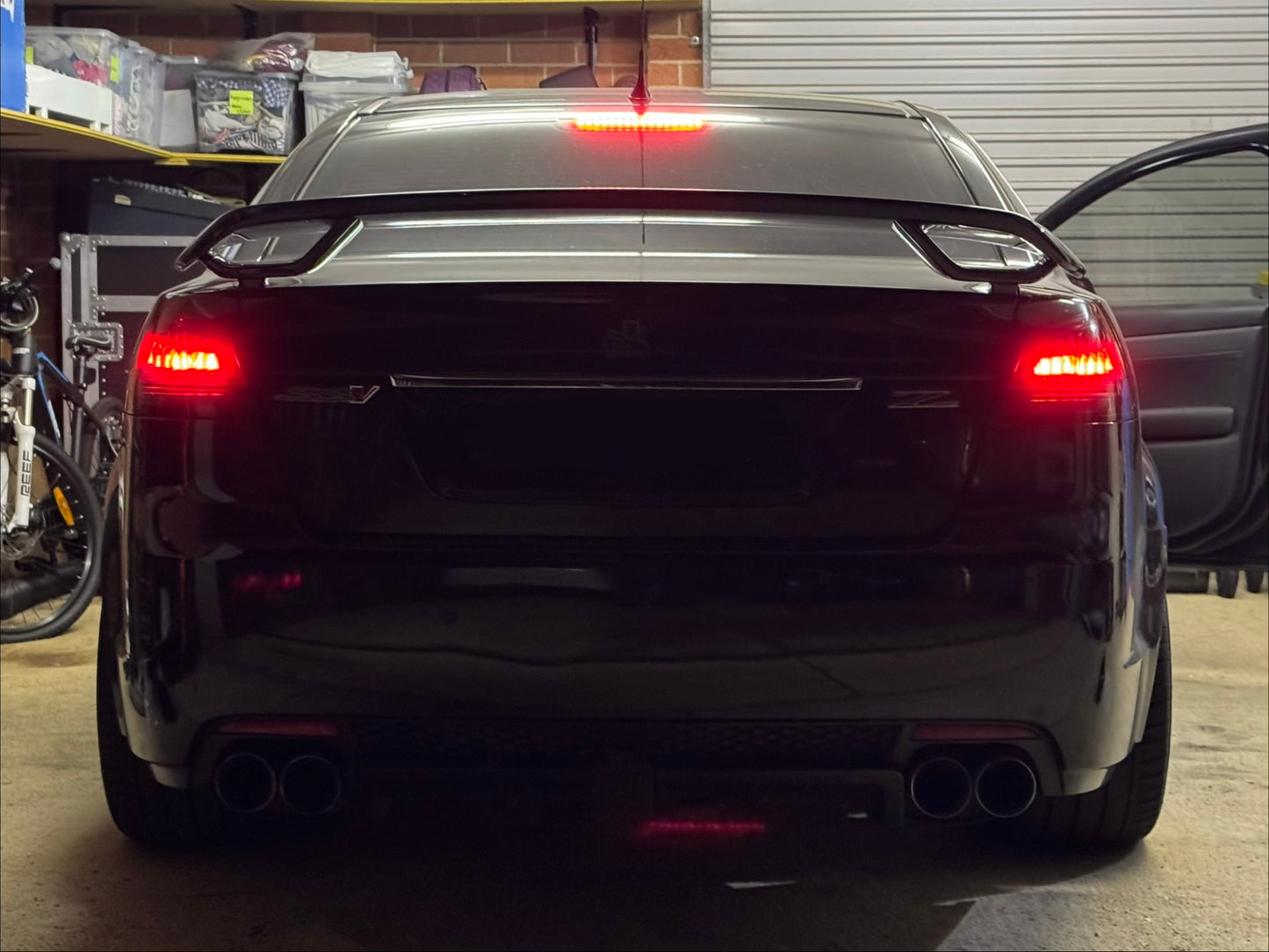 Custom smoked VE tail lights