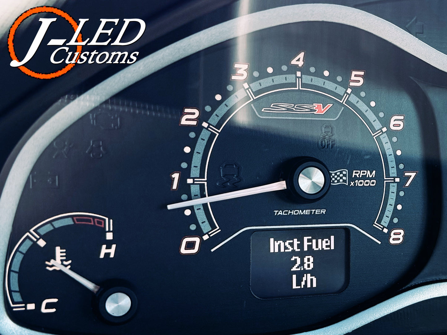 CLUSTER DIALS and BEZEL for VE COMMODORE
 (HSV style) (G8, VXR8, HSV)