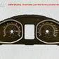 CLUSTER DIALS for VE COMMODORE