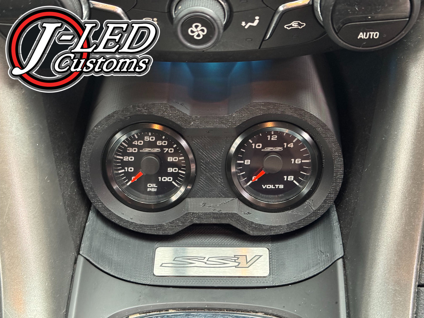 GAUGE POD AND CUSTOM 52MM GAUGES for VF COMMODORE