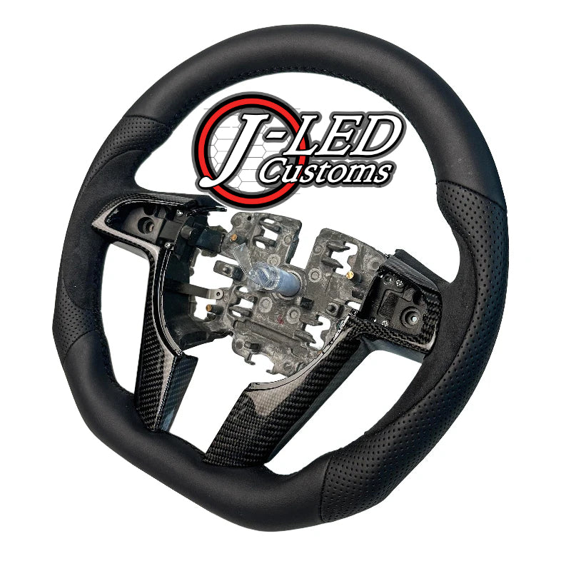 Custom VE alcantara steering wheel