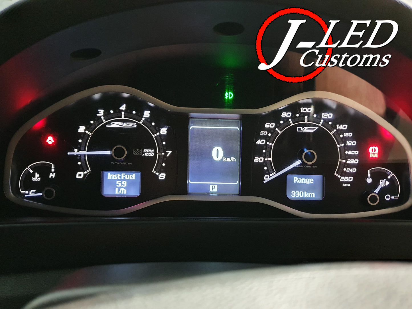 CLUSTER BEZEL for VE COMMODORE (J-LED Style)