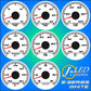 VE Commodore E3 style gauge set