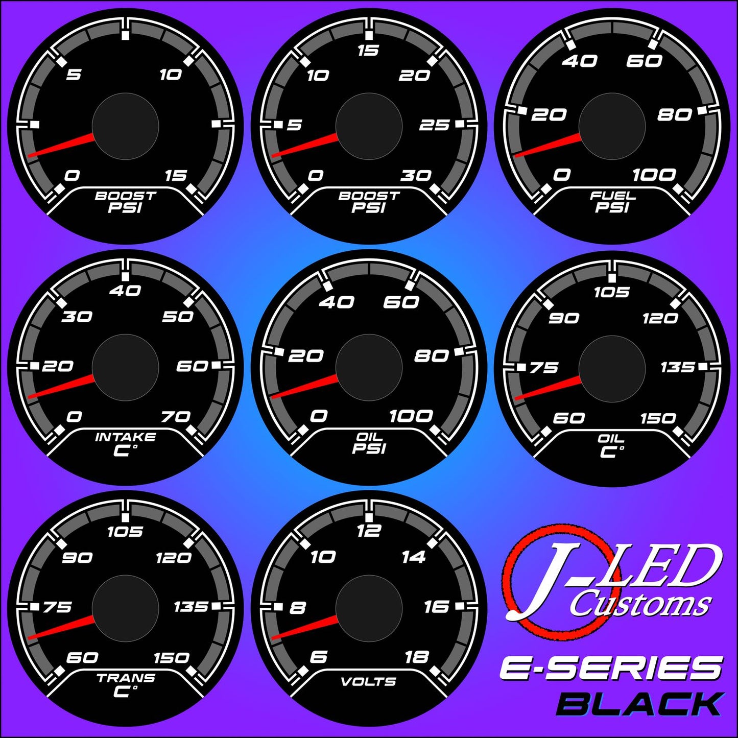 VE Commodore gauge pod and custom gauges