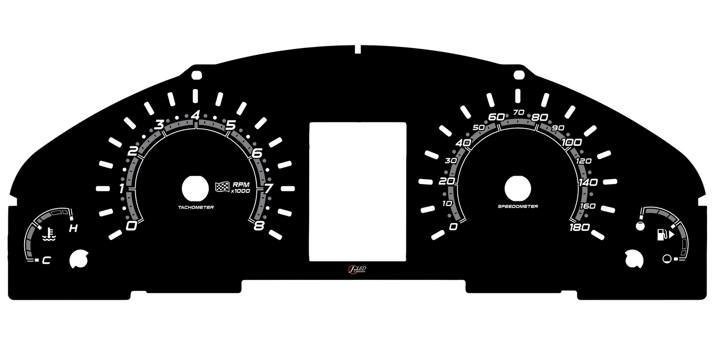 Pontiac G8 cluster dials 