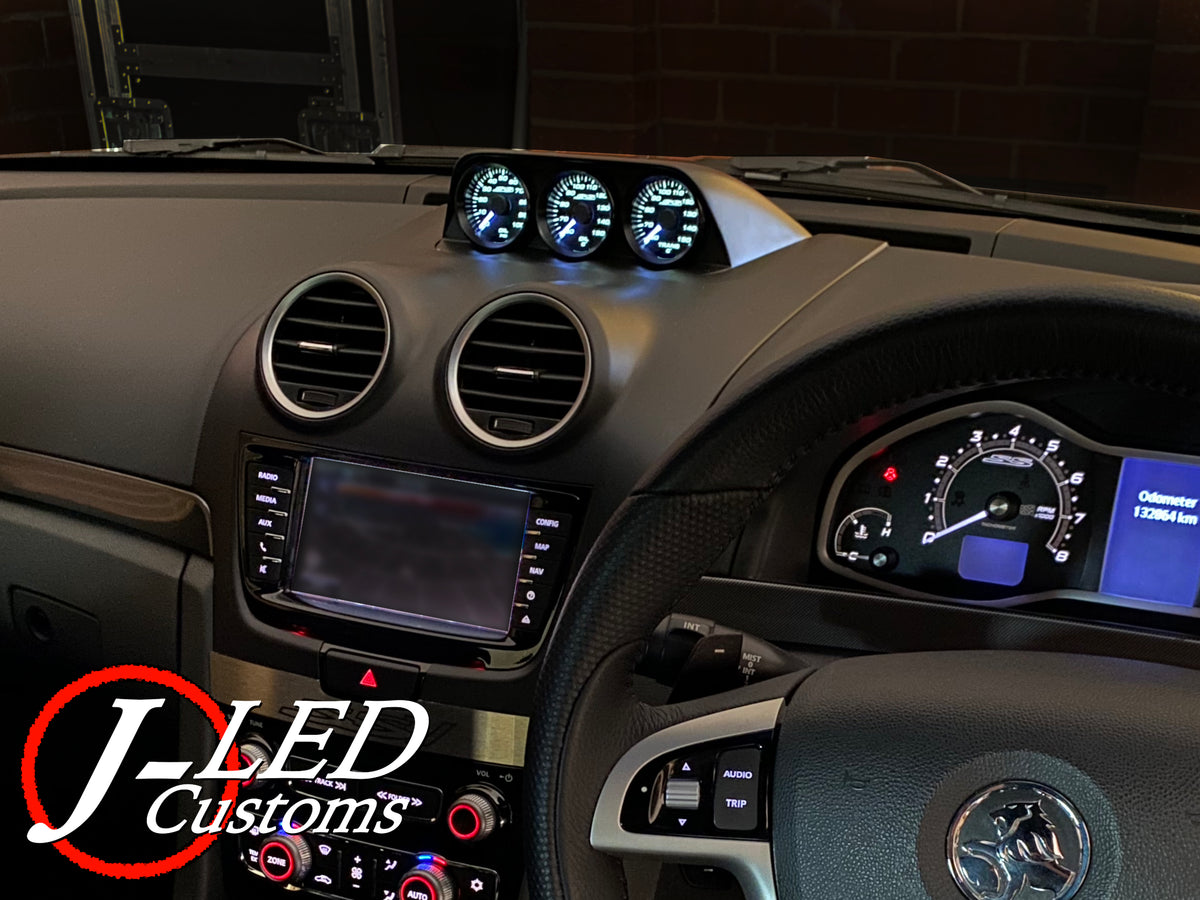 Gauge Dash Pod & Gauge Package for Holden VE SV6 SS SSV Series 1/2 Volts & Oil Gauge Dash Pod & Gauge Package for Holden VE SV6 SS SSV Series 1/2 Volts & Oil