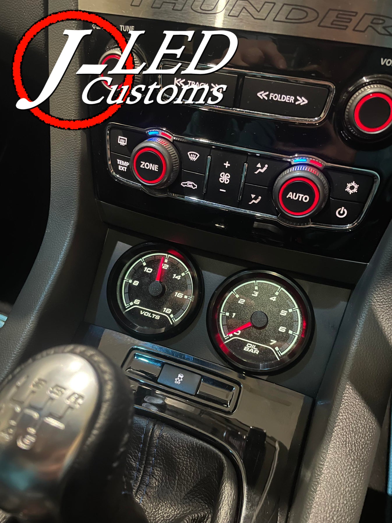 GAUGE PODS AND CUSTOM GAUGES for VE COMMODORE (SHIFTER) JLed Customs