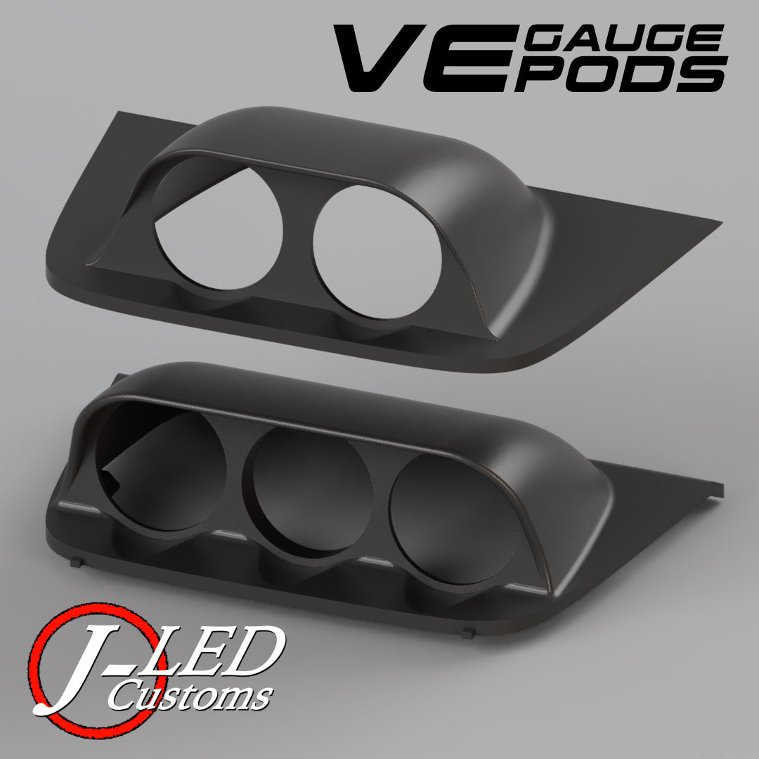 GAUGE POD AND CUSTOM GAUGES for VE COMMODORE JLed Customs