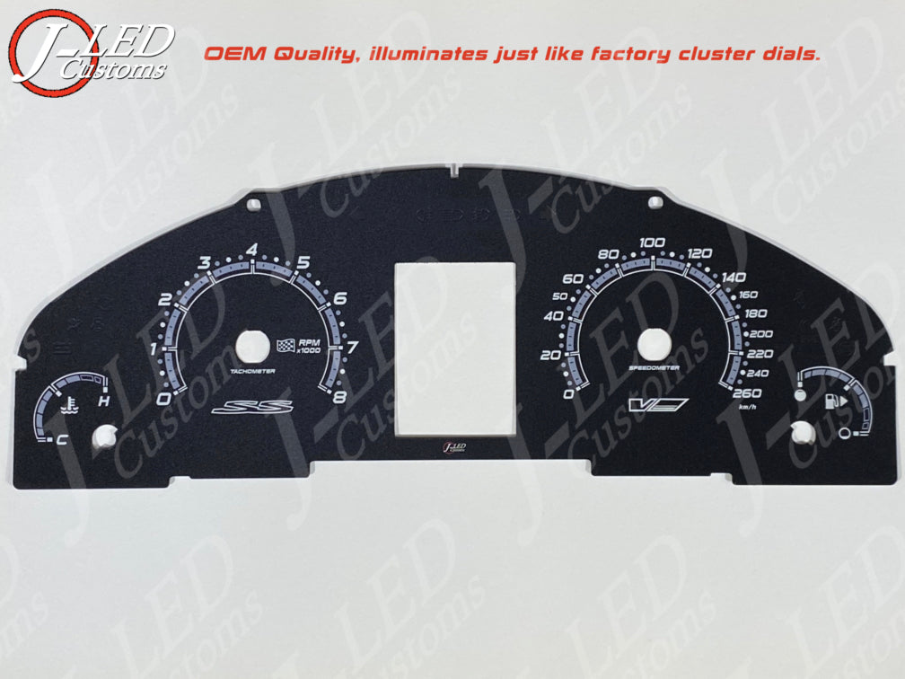 VE Commodore cluster dials