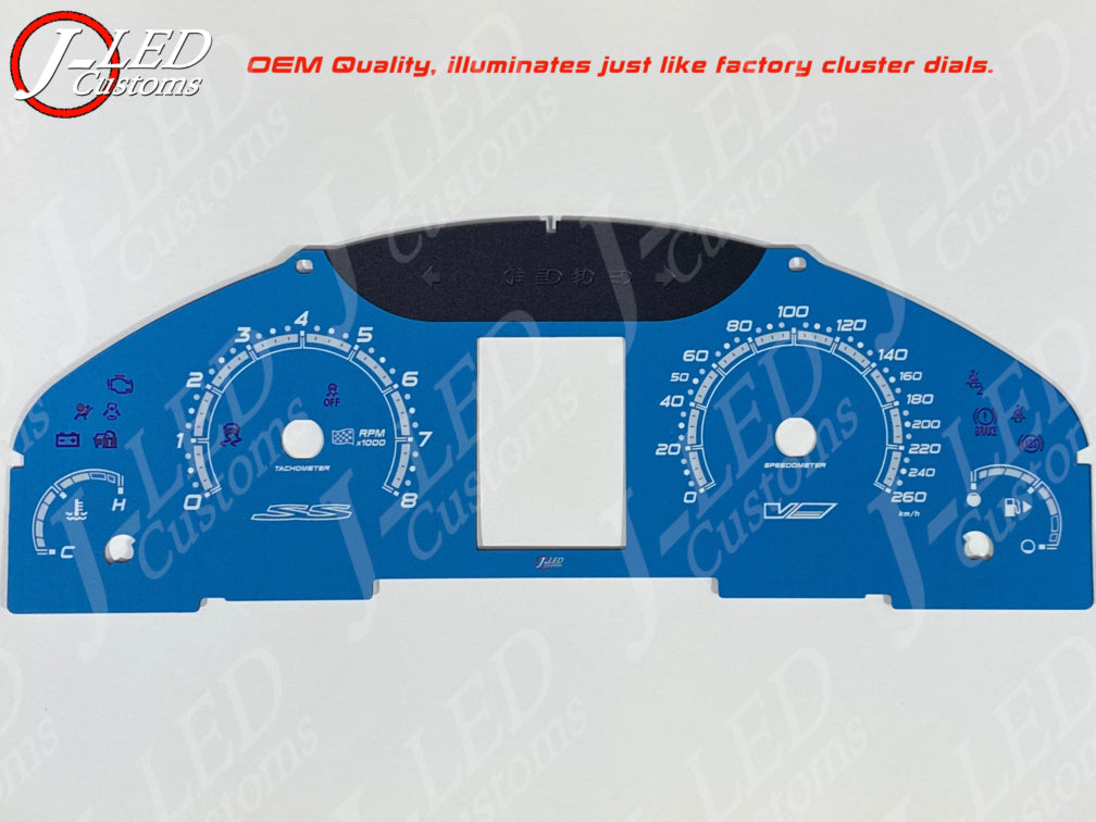 VE Commodore cluster dials