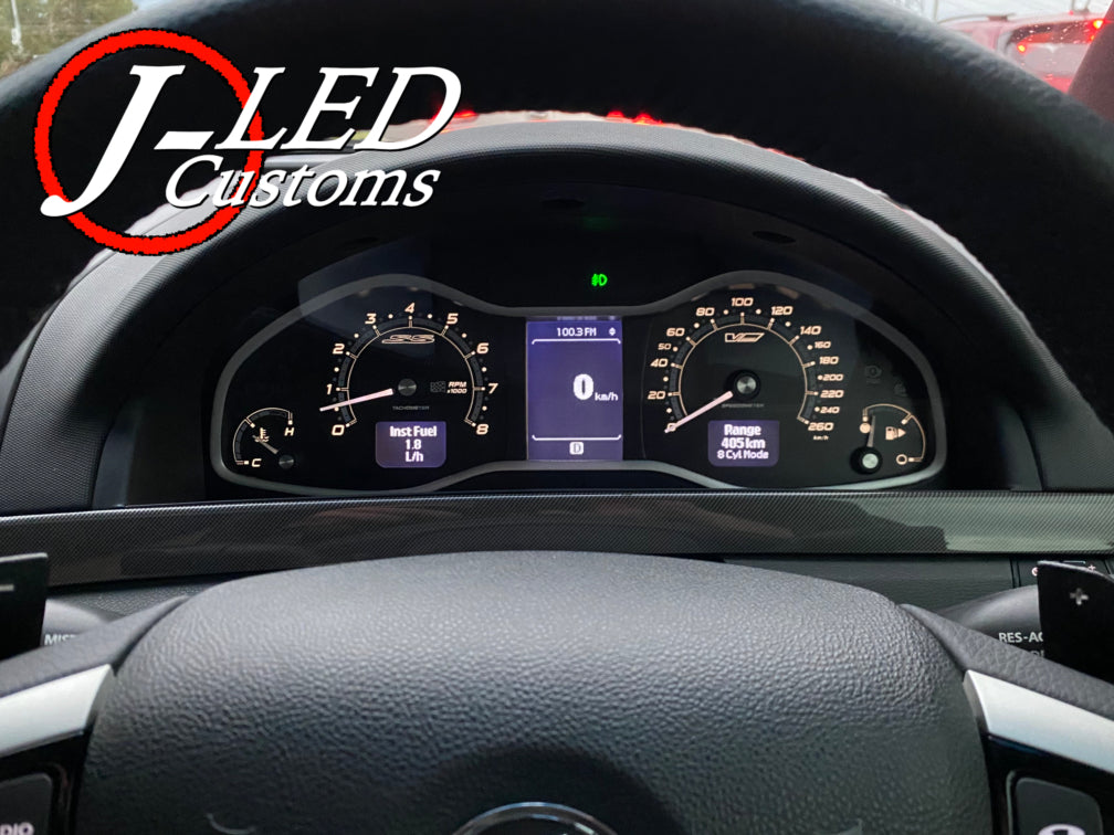 VE Commodore cluster dials